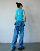 Ruffle Jeans #250420